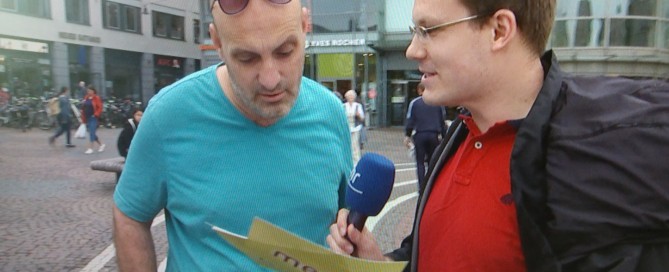 Wie gehen die Darmstädter mit ihren Daten um? - Interviews auf dem Luisenplatz