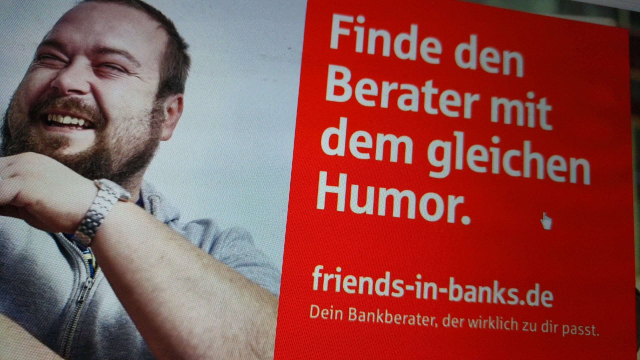"Friends in Banks" von der Frankfurter Sparkasse